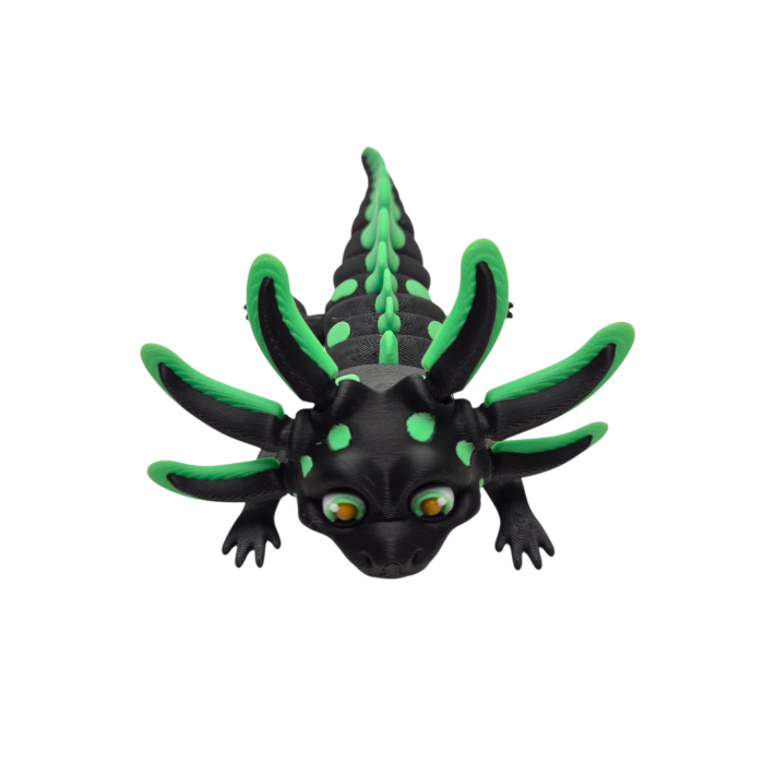 Salamandra 3D articulată din PLA [1]