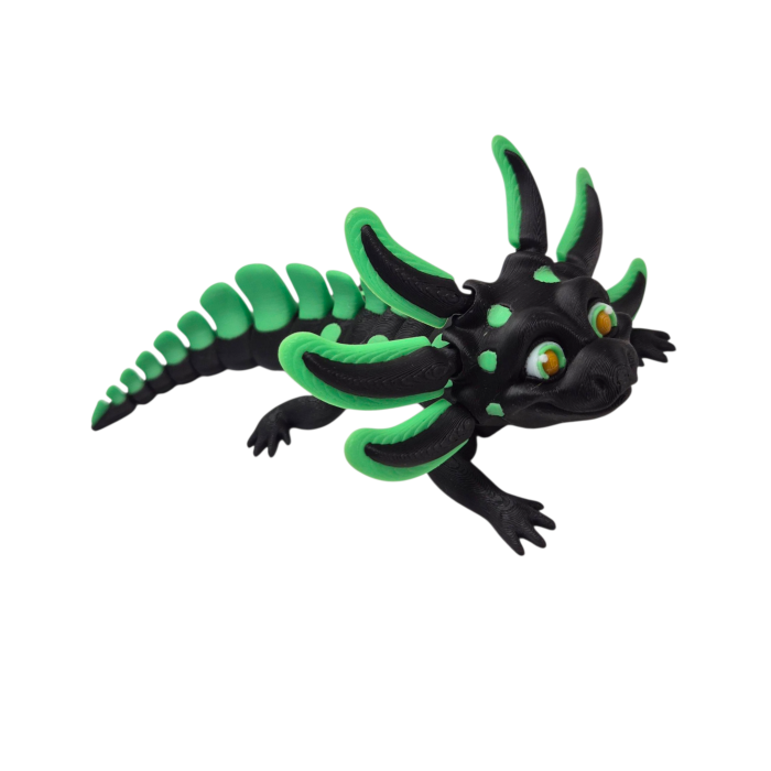 Salamandra 3D articulată din PLA [3]