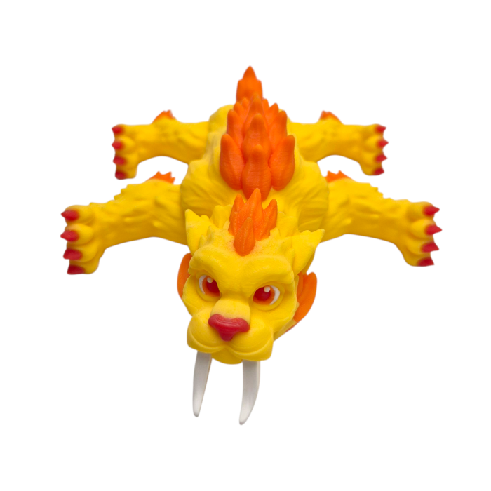 Tigru de Foc Articulat 3D [3]