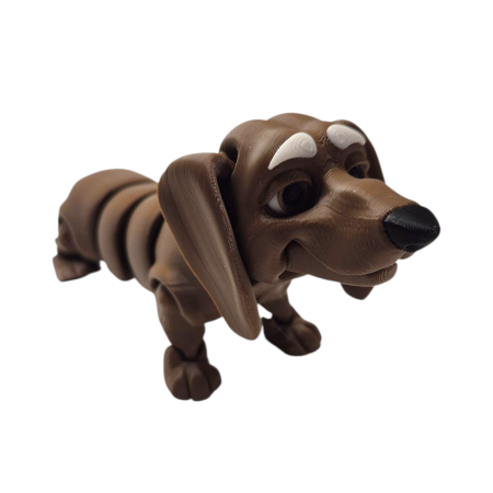 Dachshund Flexibil 3D