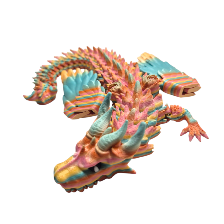 Dragon articulat cu aripi [4]