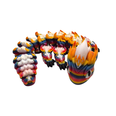 Dragon BARDRAGON Articulat Multicolor 3D [1]