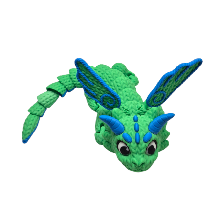 Dragon Zburător Articulat, printat 3D [4]