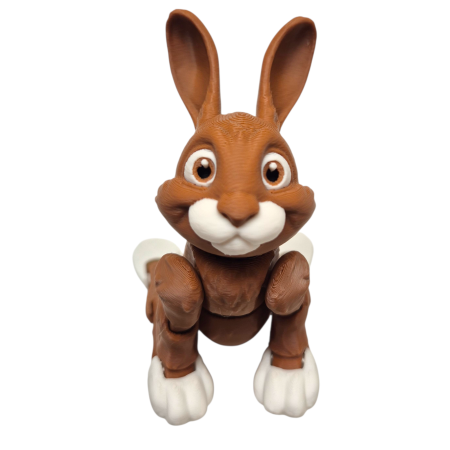 Iepure Articulat 3D din PLA biodegradabil [5]