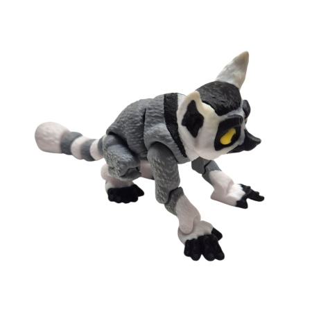Maimuță Lemur Flexibilă 3D [6]