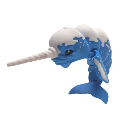 ANIMALE FLEXIBILE - Pește Spadă Flex 3D imprimat din PLA