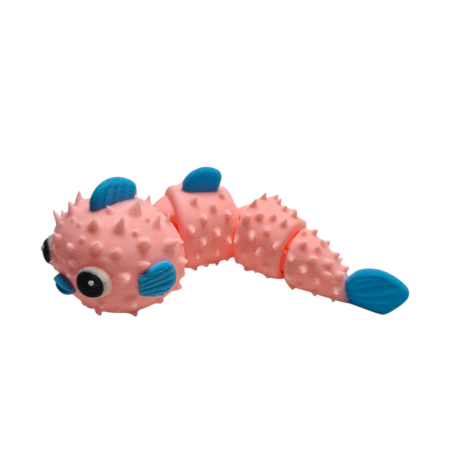 ANIMALE FLEXIBILE - Peștișor Puffer articulat