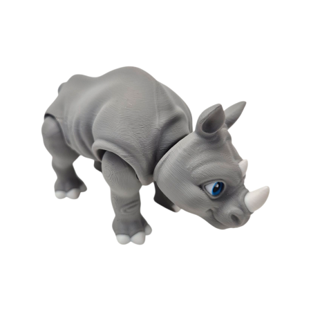 ANIMALE FLEXIBILE - Rinocer Articulat Printat 3D