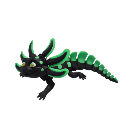 Salamandra 3D articulată din PLA [1]