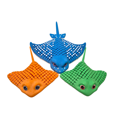 Set de trei pisici de mare articulate [1]