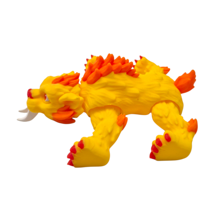 Tigru de Foc Articulat 3D [4]