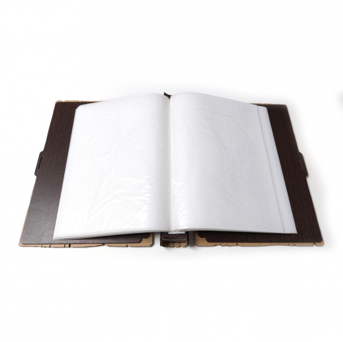 Album foto, cu coperti din lemn, wenge, 96 fotografii 9x13 cm [5]