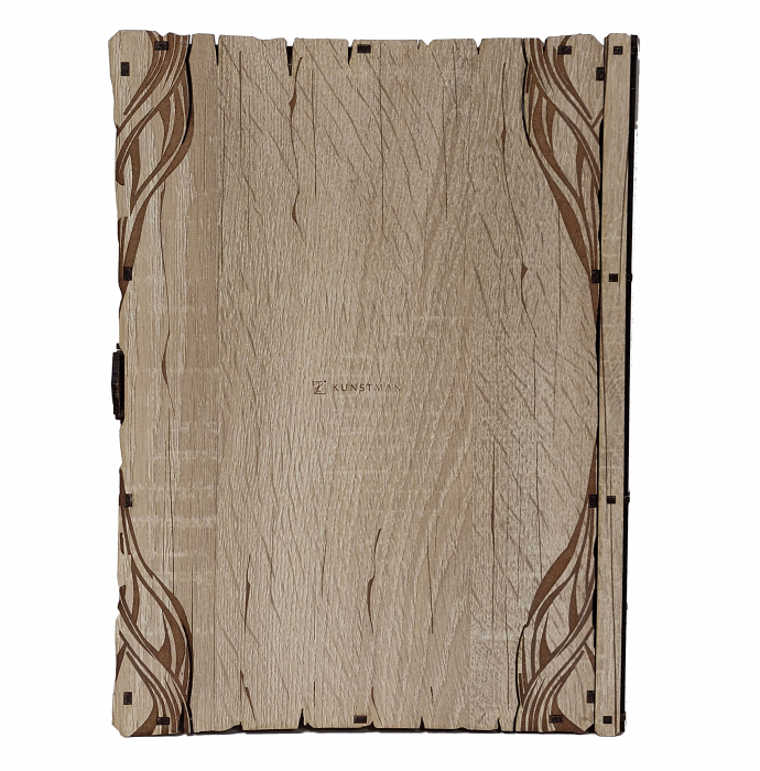 Caseta Memories, coperti din lemn stejar sonoma, 28x21 cm [3]