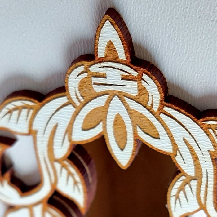 Cutie de lemn pentru sticla de vin, 47x14.5 cm [5]