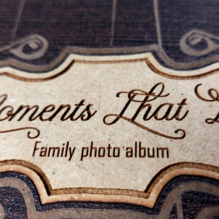 Album foto, cu coperti din lemn, wenge, 96 fotografii 9x13 cm [6]