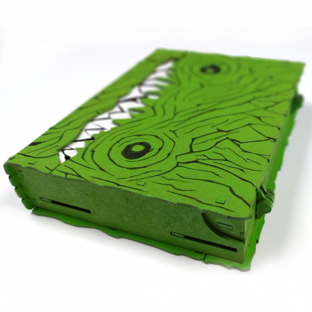 Cutie model dinozaur, din lemn [5]