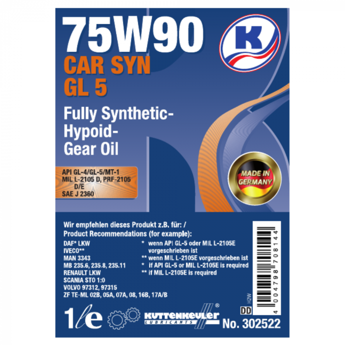 CAR SYN GL 5 75W-90 [2]