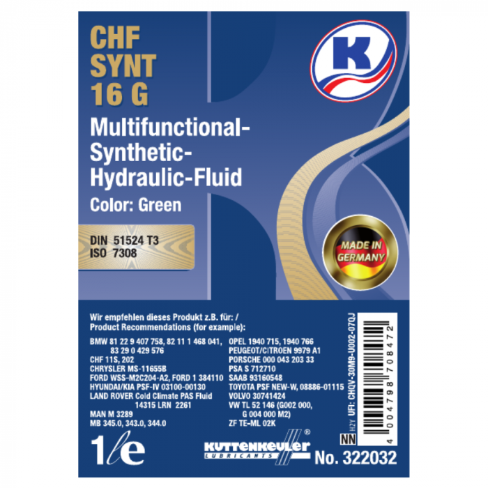 CHF Synt 16 G DIN 51524/3 / ISO 7308 [2]