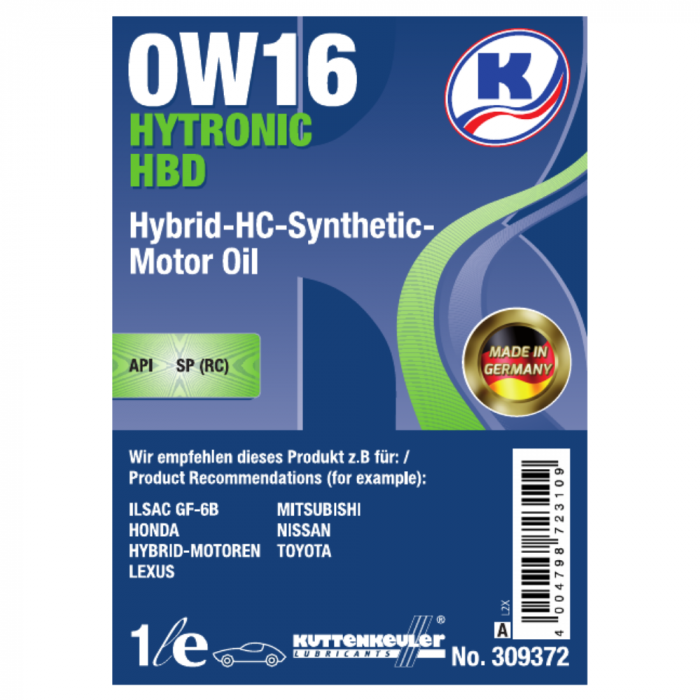 HYTRONIC HBD 0W-16 [2]