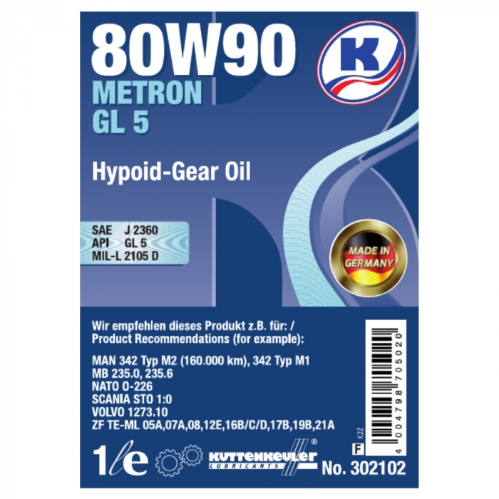 METRON GL 5 80W-90 [2]