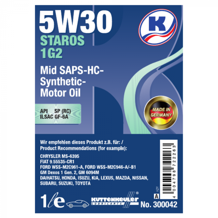 STAROS 1G2 5W-30 [2]