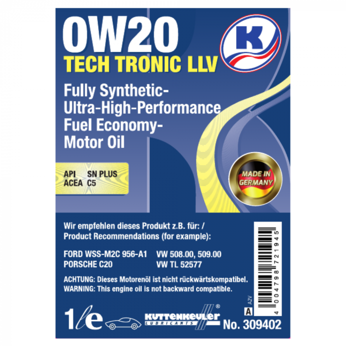TECH TRONIC LLV 0W-20 [2]