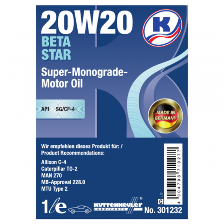 BETA STAR 20W-20  [1]