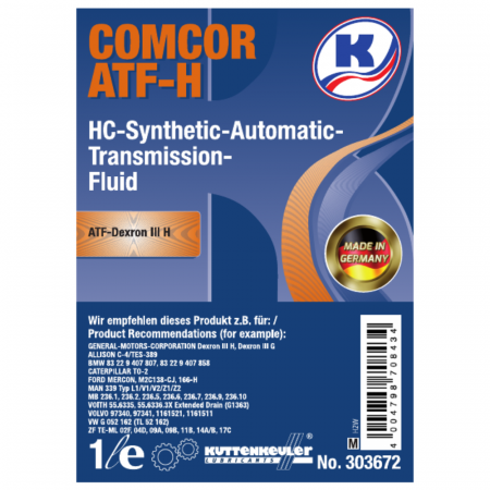 COMCOR ATF-H ATF-Dexron III H [1]