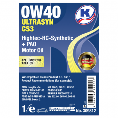 ULTRASYN CS3 0W-40 [1]