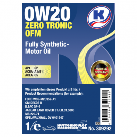 ZERO TRONIC OFM 0W-20 [1]