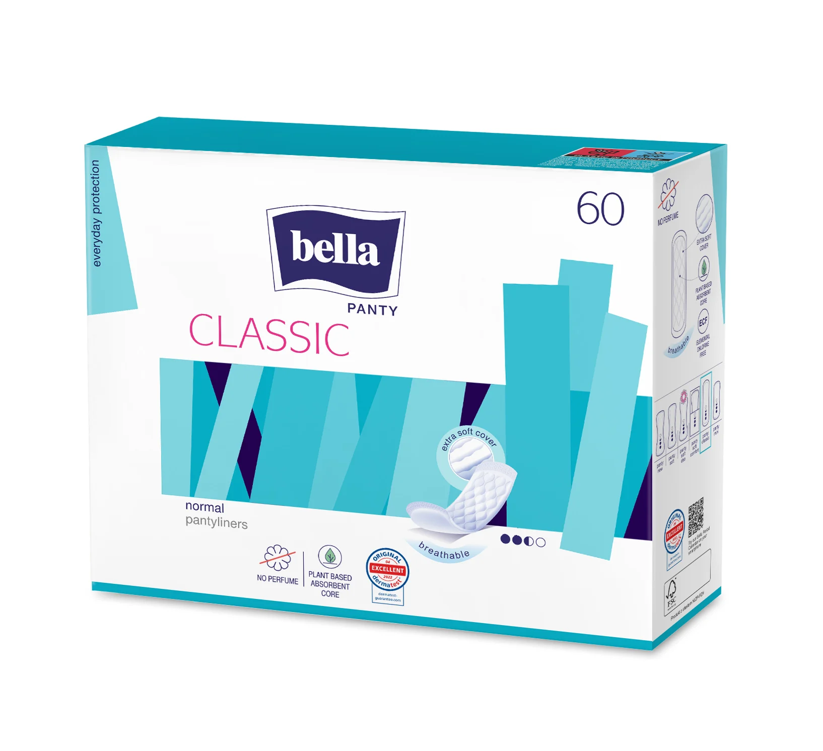Igiena feminina - Absorbante zi Bella Panty classic 60buc