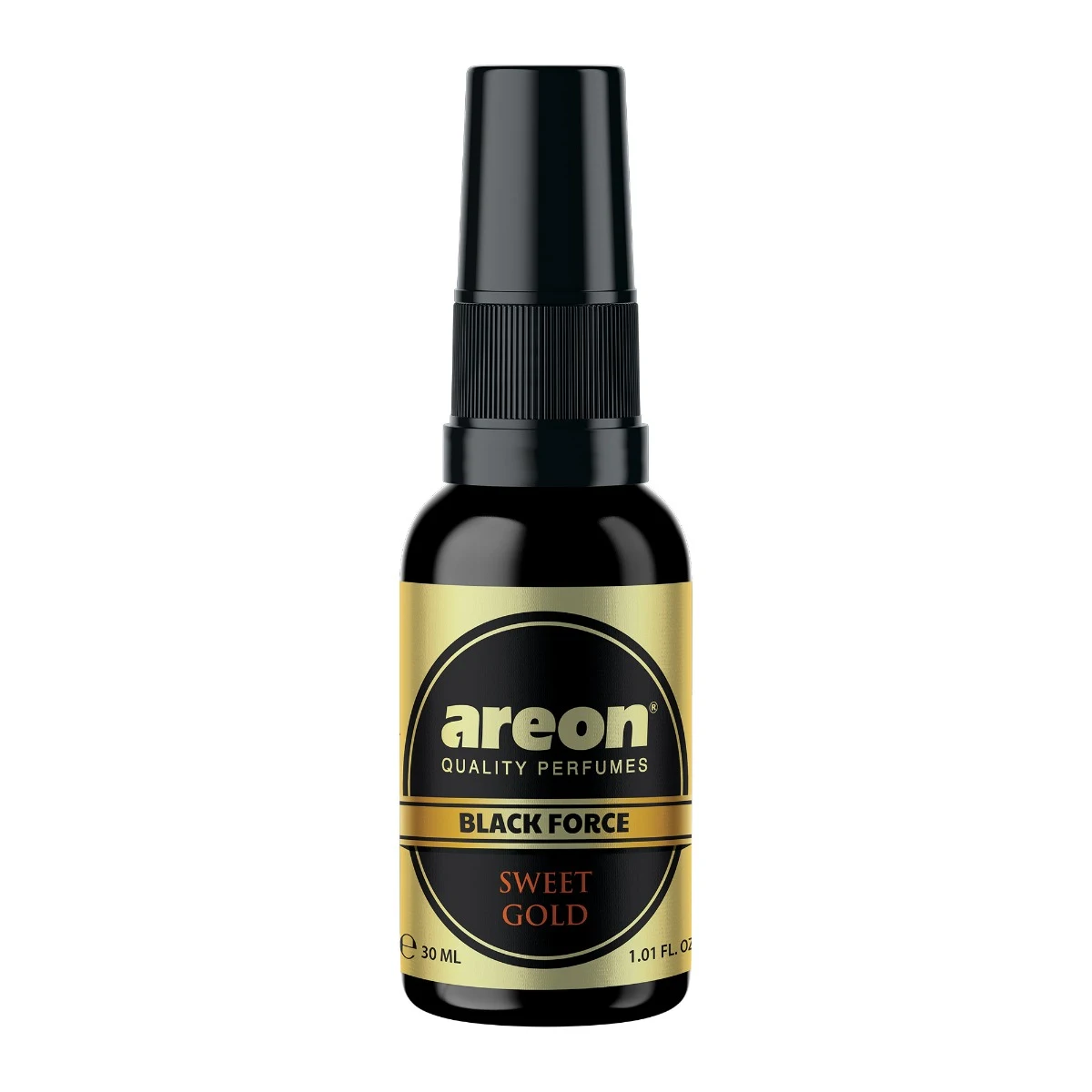 Areon Perfume Spray Black Force 30 ml Sweet Gold