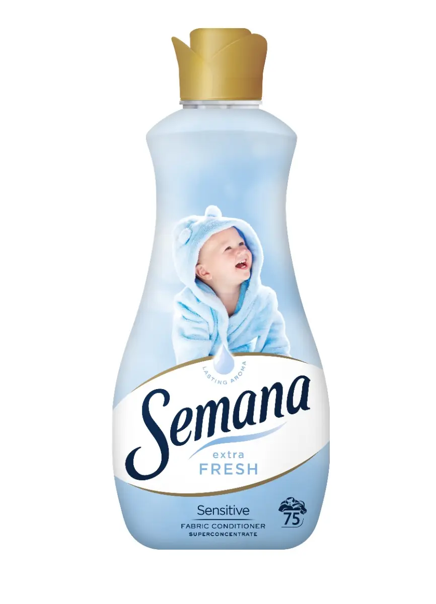 Detergenti rufe - Balsam de rufe Semana Extra Fresh Sensitive, superconcentrat, 75 spălări, 1,5 L