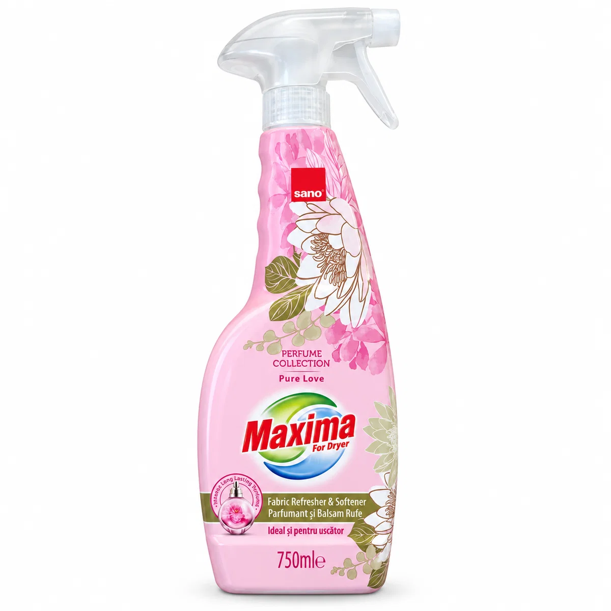 Detergenti rufe - Balsam rufe spray Sano Pure Love 750ml