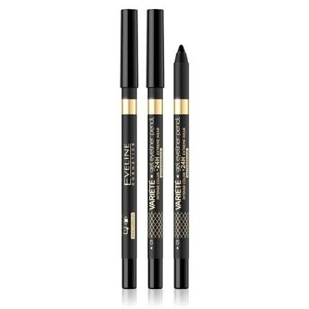 Ingrijire personala - Creion de ochi Eveline Variete gel 01 Black