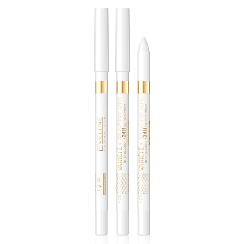 Ingrijire personala - Creion de ochi Eveline Variete gel 08 White