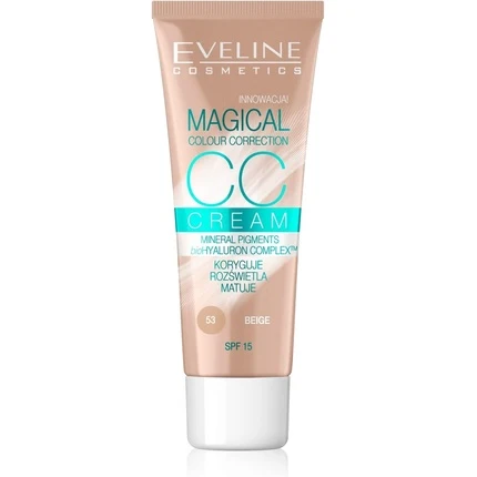 Makeup - Crema corectoare Eveline 53 Beige 30ml