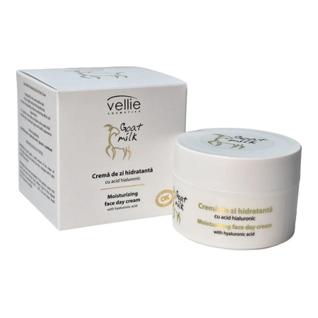Creme & Lotiuni - Crema fata zi Vellie Lapte Capra 50ml