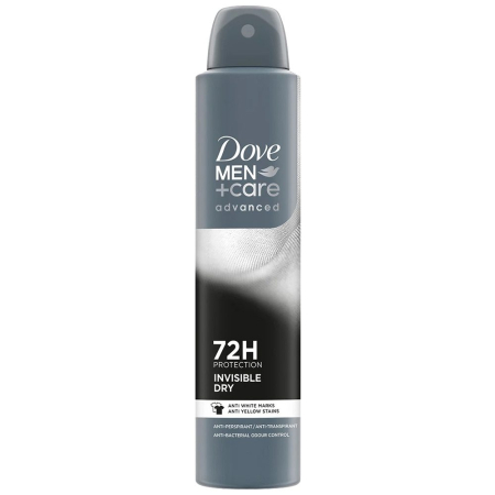 Ingrijire personala - Deodorant Dove Men Invisible Dry 72h 200ml