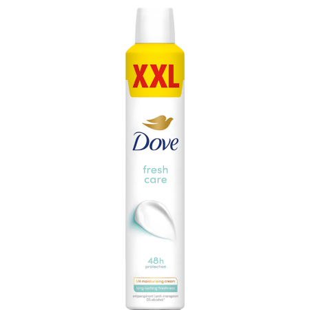 Deodorant - Deodorant Dove XXL Fresh Care 300ml