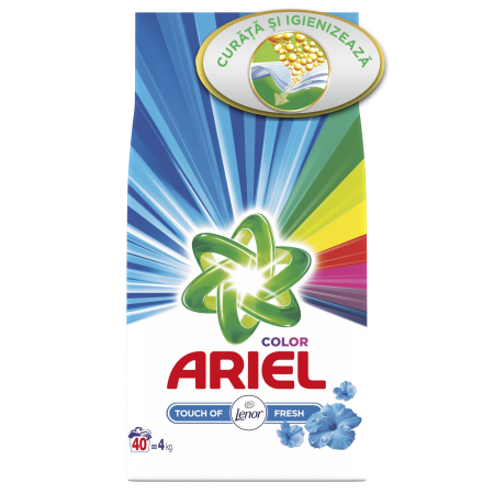 Detergenti pudra - Detergent Ariel Color Lenor 4kg