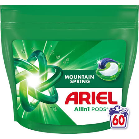 Detergent capsule - Detergent capsule Ariel Mountain Spring 60buc