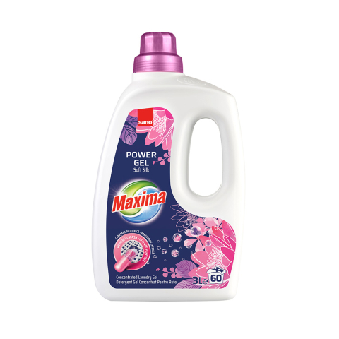 Detergenti lichid - Detergent lichid Sano Maxima Soft Silk 3L