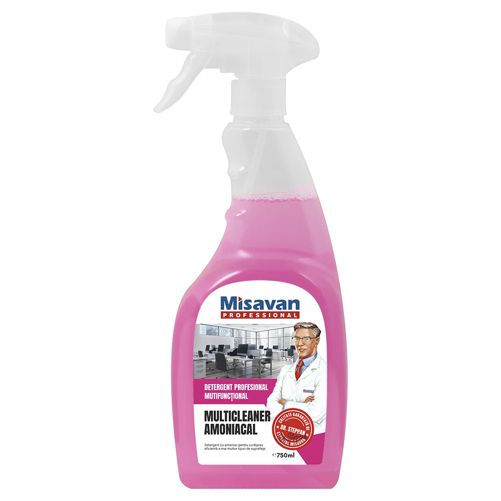 Curatenie & Detergenti - Detergent profesional universal Misavan Amoniac 750ml