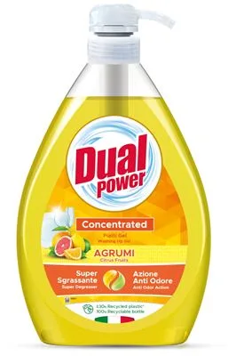 Detergent manual - Detergent vase Dual Power Citrice 1L