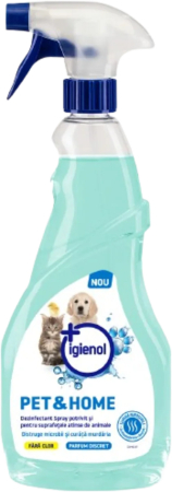 Curatenie & Detergenti - Dezinfectant multisuprafete Igienol Pet&Home 750ml