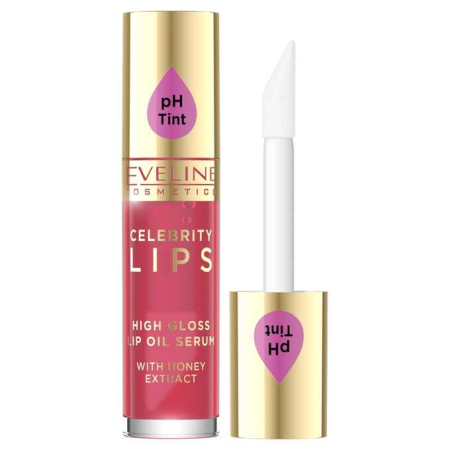 Ingrijire personala - Eveline Celebrity Lips Tinted Oil Therapy 04 Red 5ml