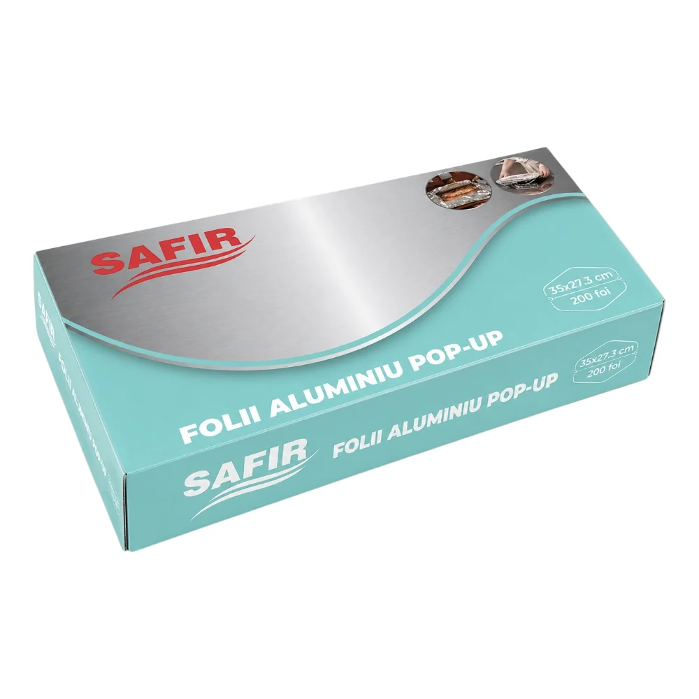 Hartie & Consumabile - Folie Aluminiu Safir Pop-up 35*27.3cm 200foi