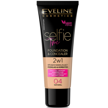 Makeup - Fond de ten Eveline Selfie Time 04 Natural 30ml