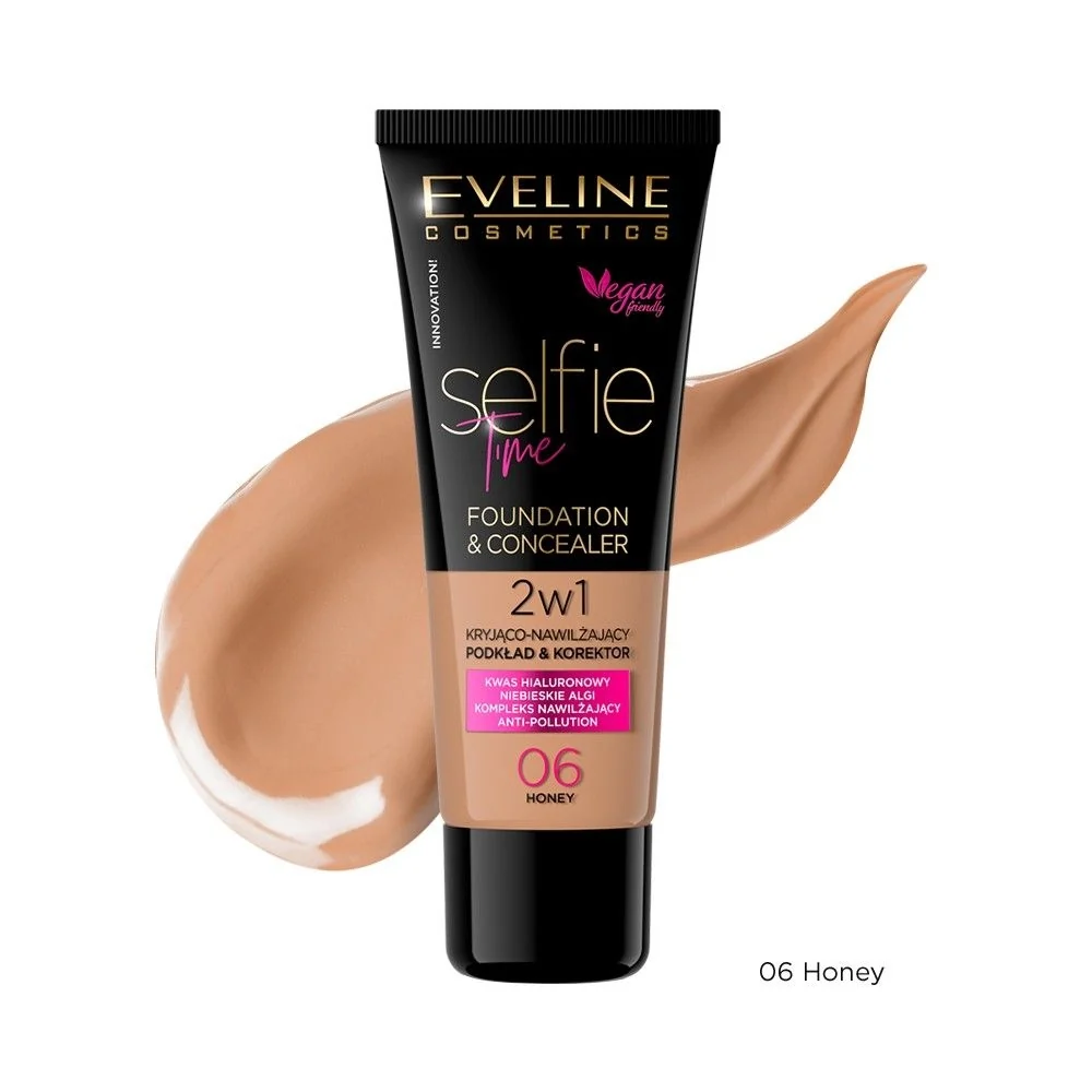 Makeup - Fond de ten Eveline Selfie Time 06 Honey 30ml